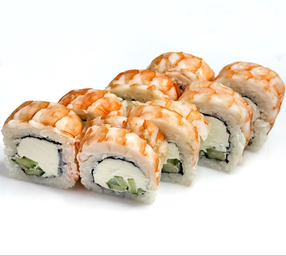 Фото ФИЛАДЕЛЬФИЯ С КРЕВЕТКОЙ (8ШТ)